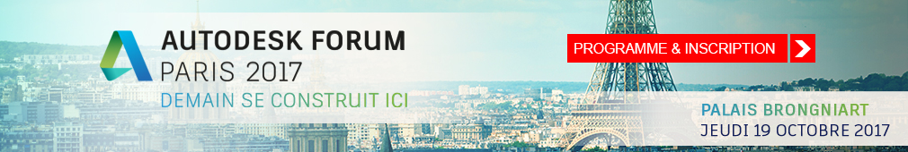 Autodesk Forum 2017 à Paris